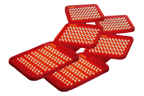 Flexible LED pad accessories for targeted light therapy
