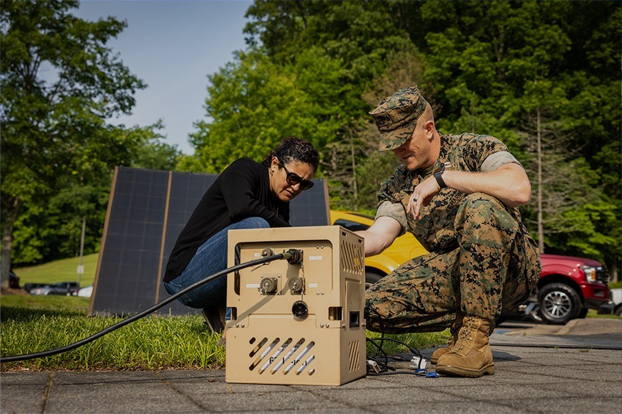 Deployable power management equipment operating in a field environment